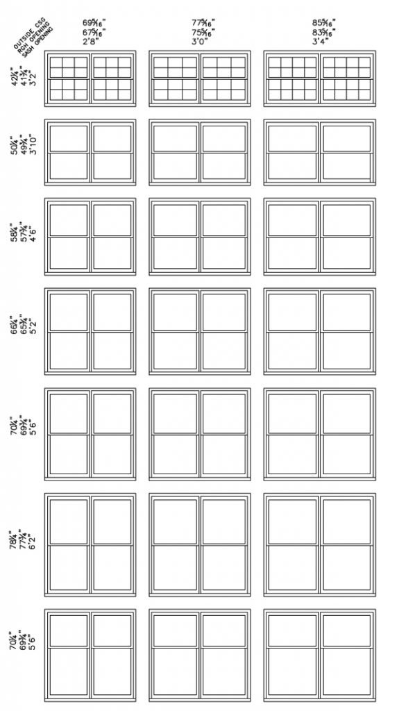 DoubleHung Windows DoubleHung Windows Made in the USA